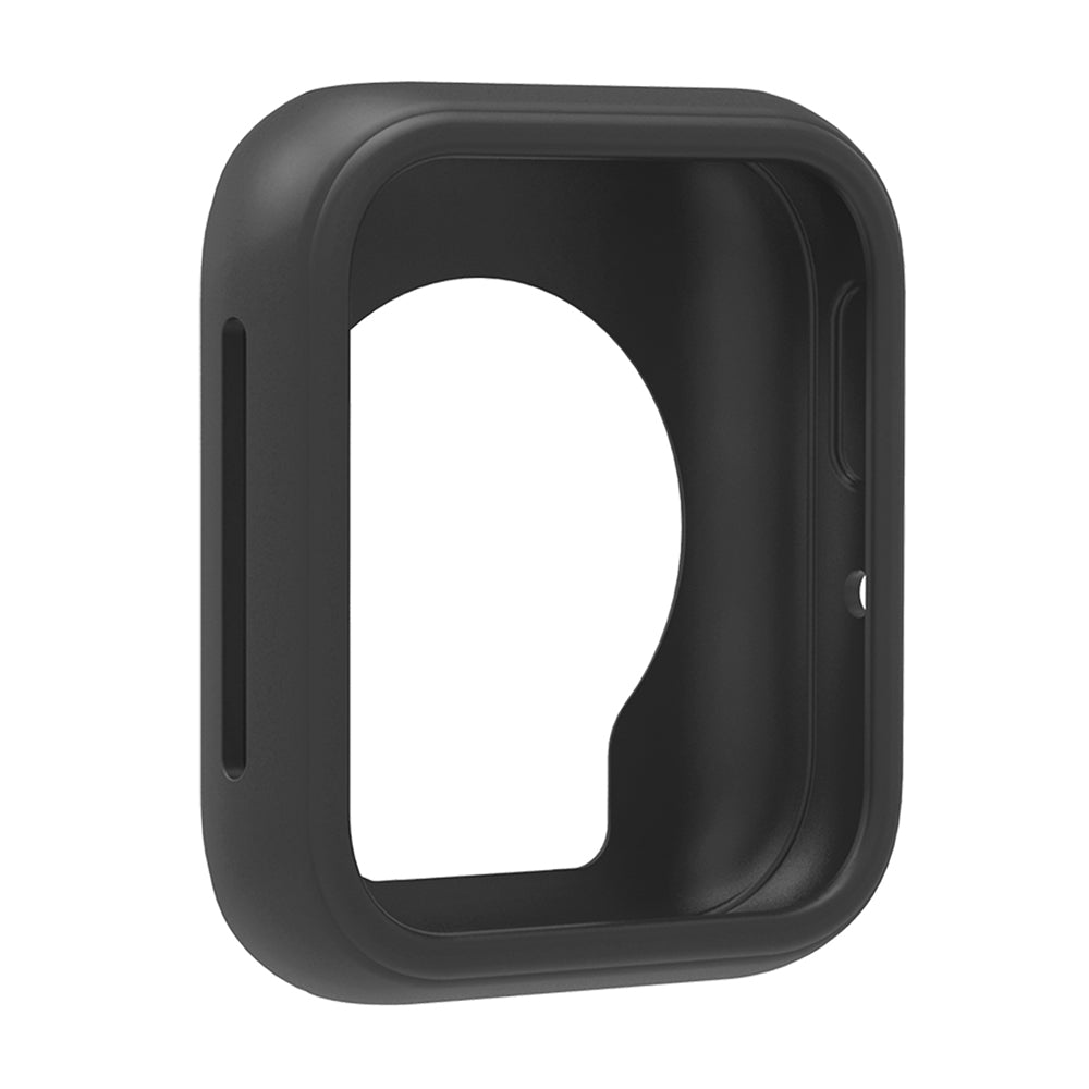 For Oppo Watch SE / Watch 3 Soft Silicone Protective Frame Protector Watch Case - Black For Oppo Watch SE / Watch 3 Soft Silicone Protective Frame Protector Watch Case - Black